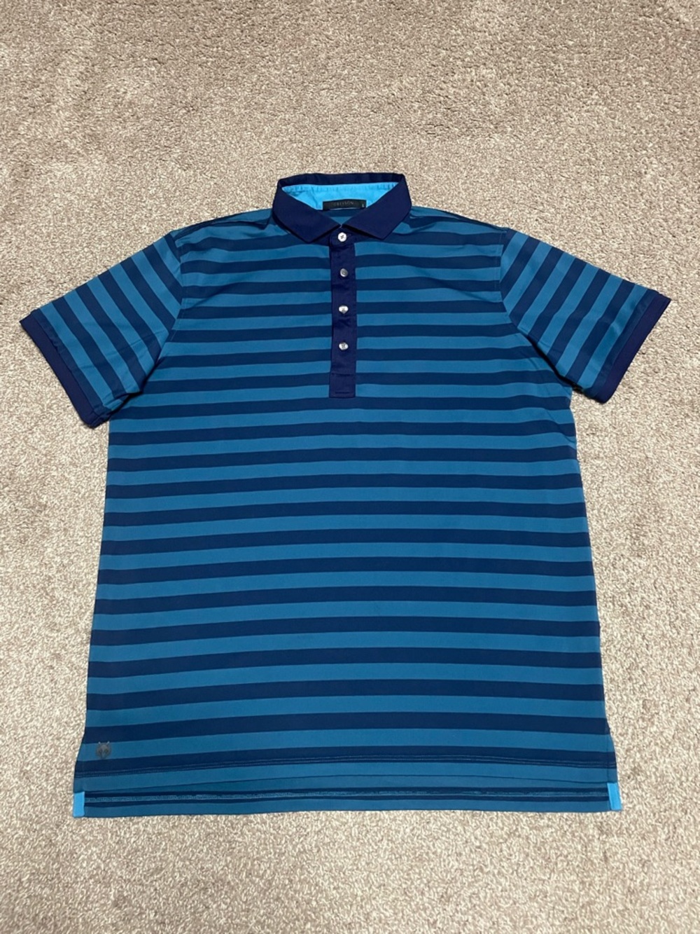 Greyson Striped Golf Polo Men’s Size Large